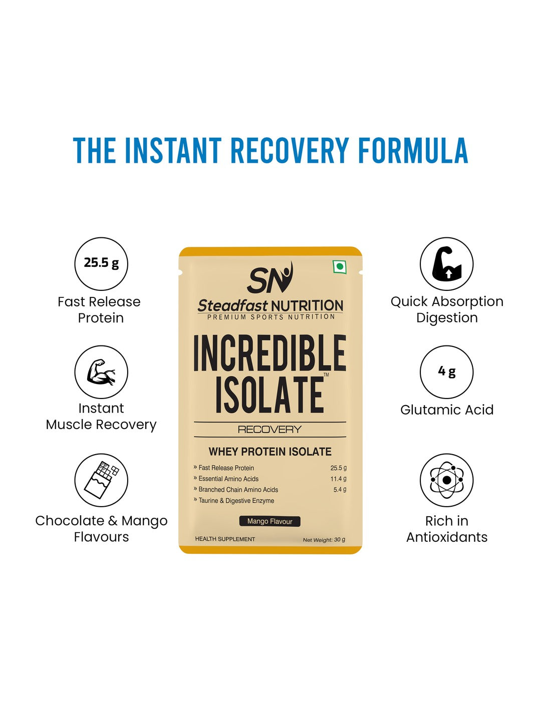 Steadfast Nutrition Incredible Isolate Protein