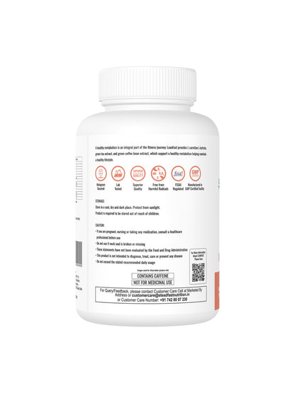 Steadfast Nutrition Leanfast Fat Burners Metabolism Booster Weight Loss Supplements (60 Capsules)