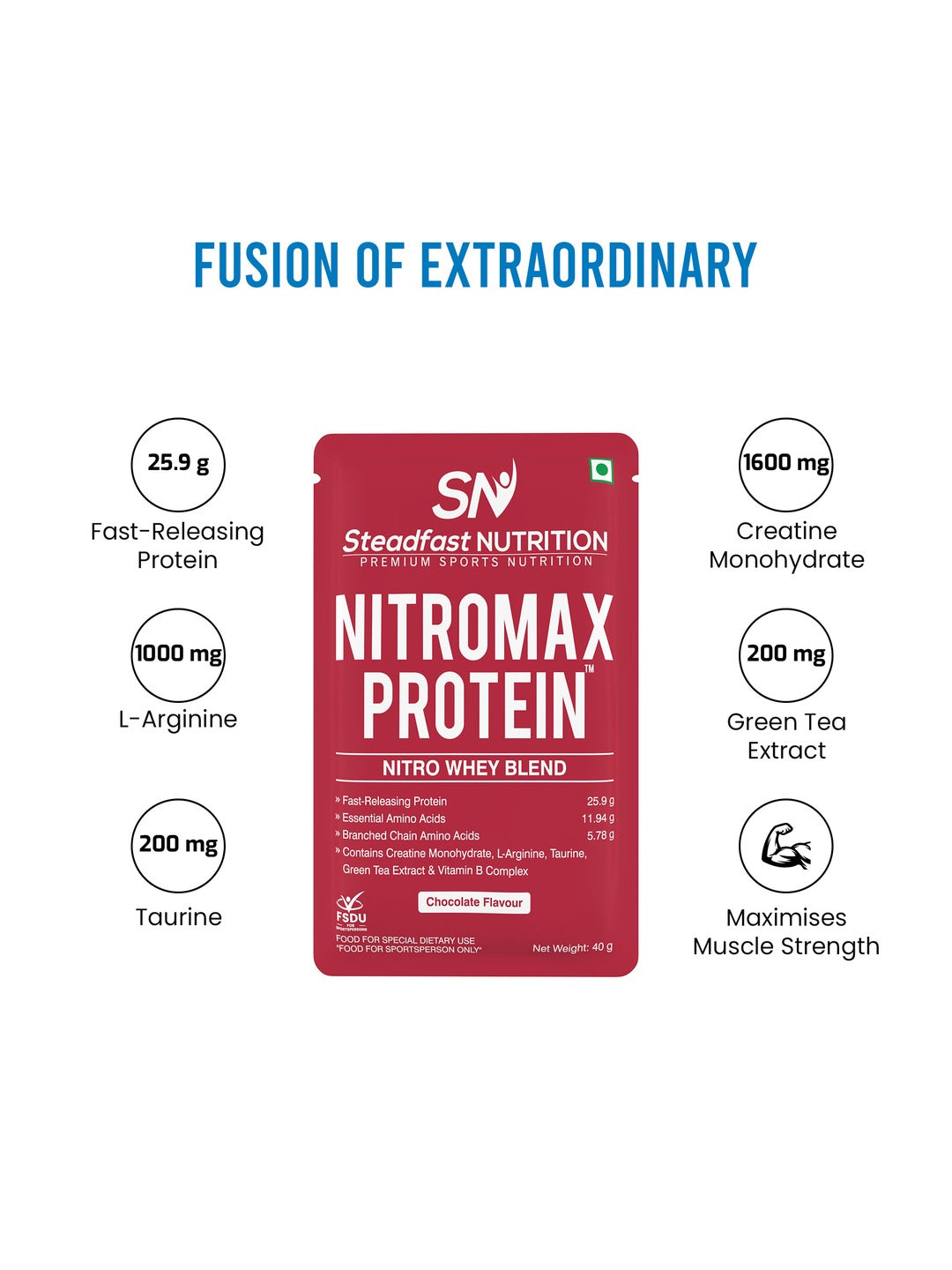 Steadfast Nutrition NitroMax Protein - Chocolate
