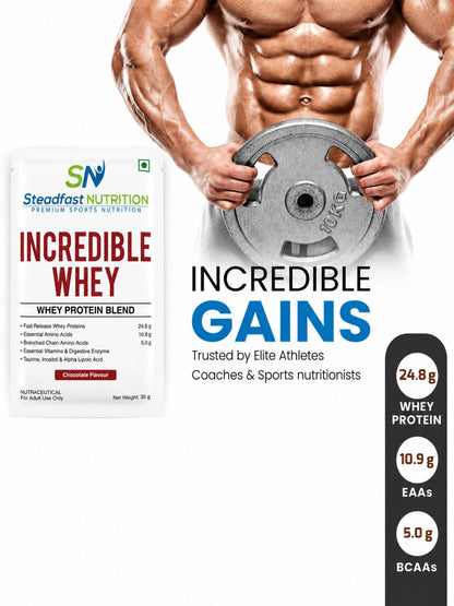 Steadfast Nutrition Incredible Whey Protein - Chocolate