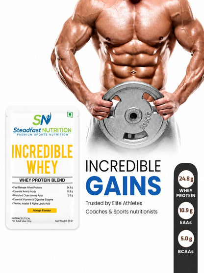 Steadfast Nutrition Incredible Whey Protein - Mango