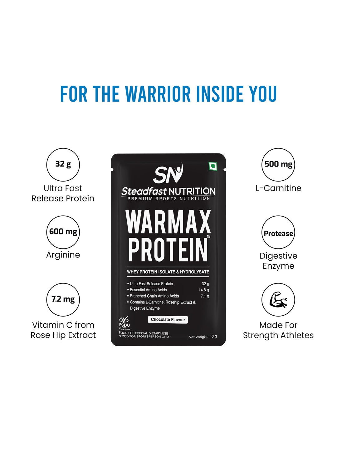 Steadfast Nutrition Warmax Whey Protein - Chocolate