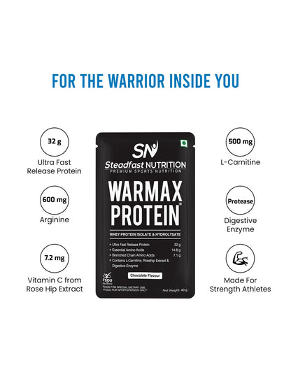 Steadfast Nutrition Warmax Whey Protein - Chocolate