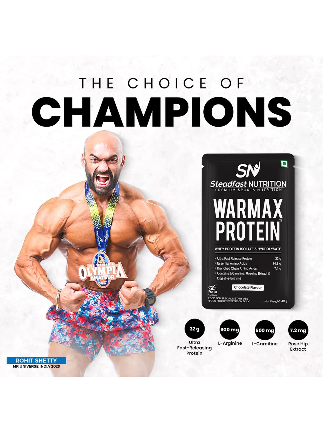Steadfast Nutrition Warmax Whey Protein - Chocolate