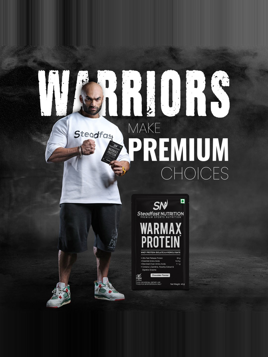 Steadfast Nutrition Warmax Whey Protein - Chocolate