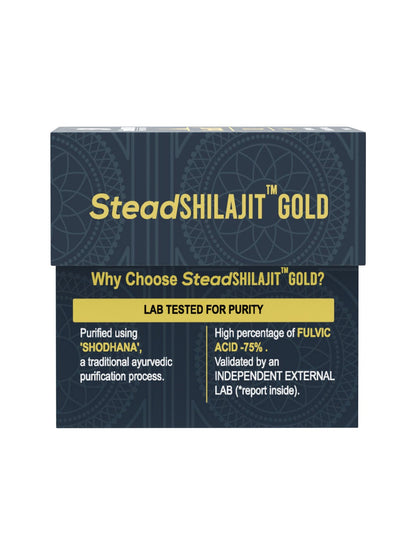 Steadfast Nutrition Stead Shilajit Gold (20 g)