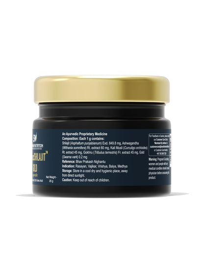 Steadfast Nutrition Stead Shilajit Gold (20 g)