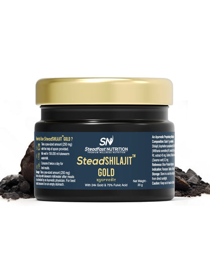 Steadfast Nutrition Stead Shilajit Gold (20 g)