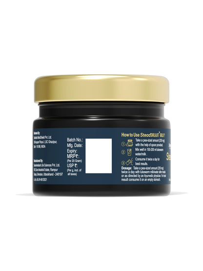 Steadfast Nutrition Stead Shilajit Gold (20 g)
