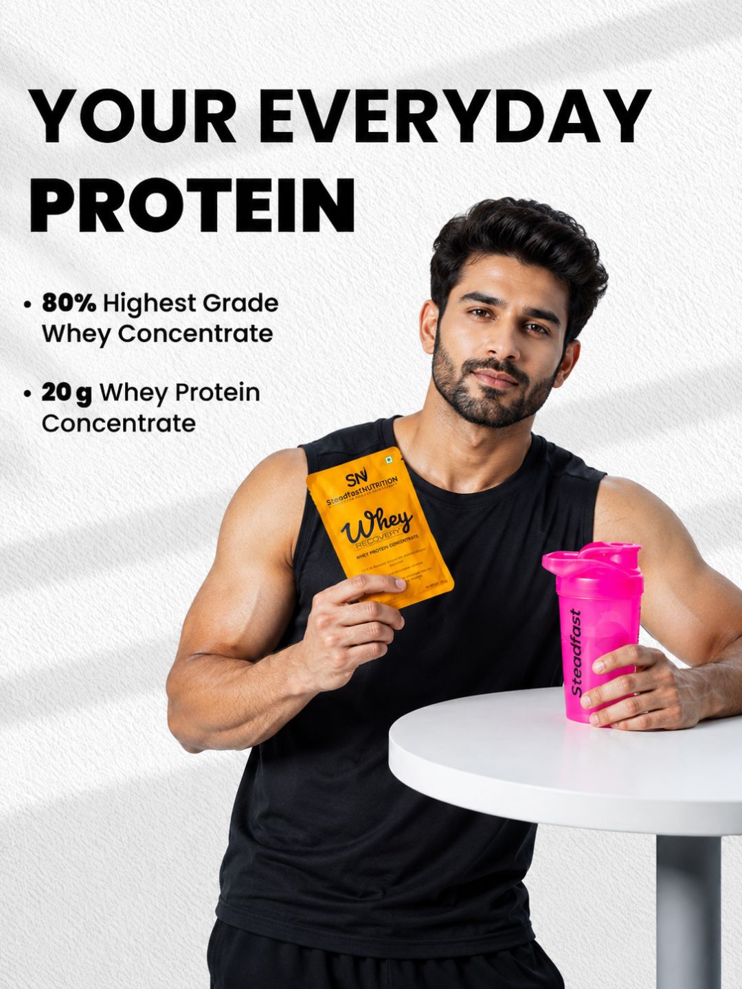 Steadfast Nutrition Whey Protein Concentrate - Unflavoured