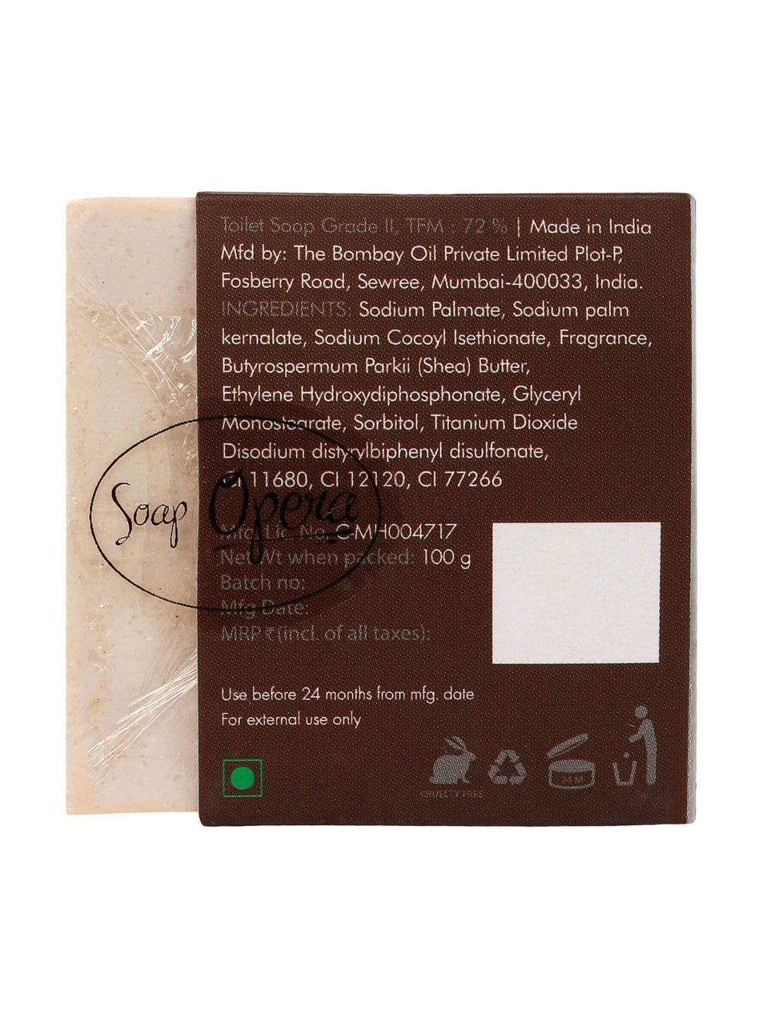 Soap Opera Spearmint Bathing Bar