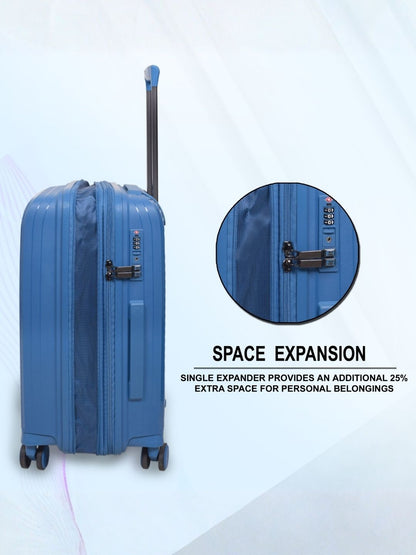 it luggage Spontaneous Exp Blue Check-in 28 Inches Trolley Bag
