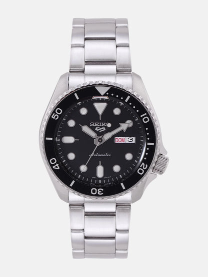 Seiko 5 Sports Automatic Black Analogue Watch - SRPD55K1