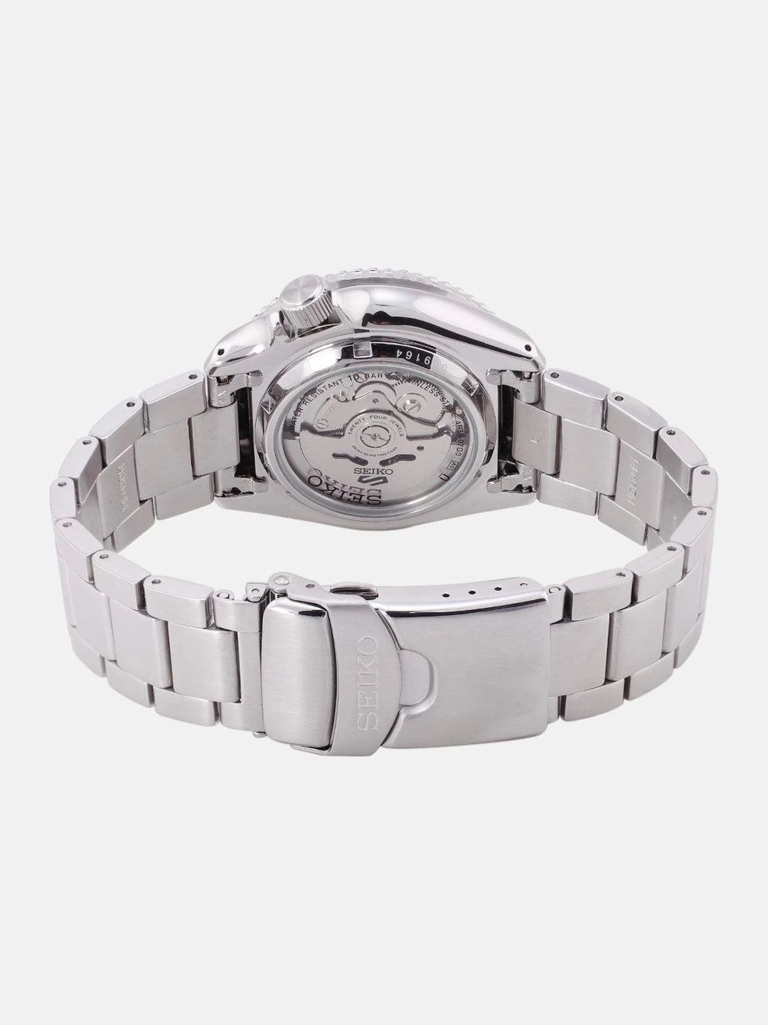 Seiko 5 Sports Automatic Black Analogue Watch - SRPD55K1