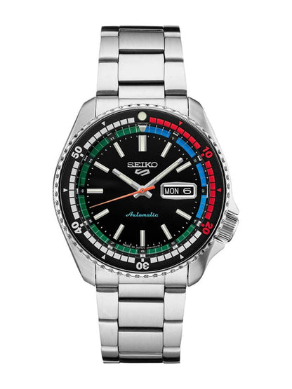 Seiko Round Black Dial Analog Watch - SRPK13K1