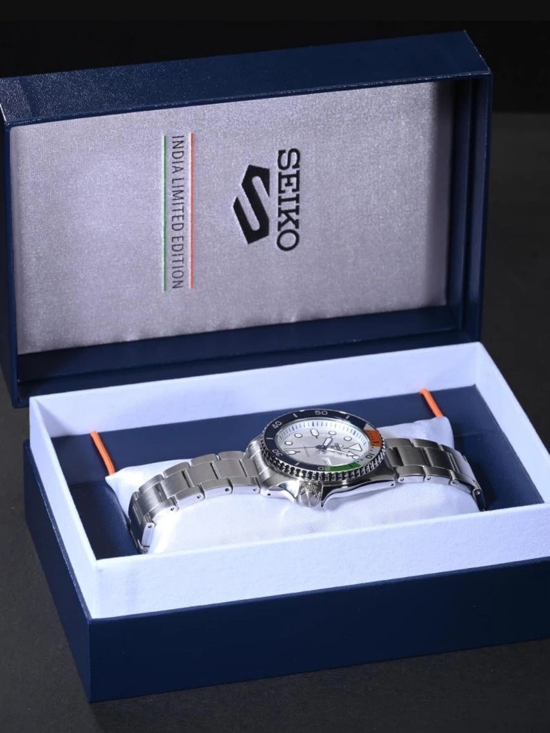 Seiko Round White Dial Analog Watch - SRPK83K1