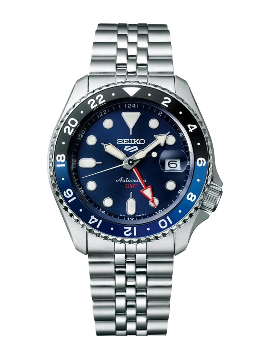 Seiko Round Blue Dial Analog Watch - SSK003K1