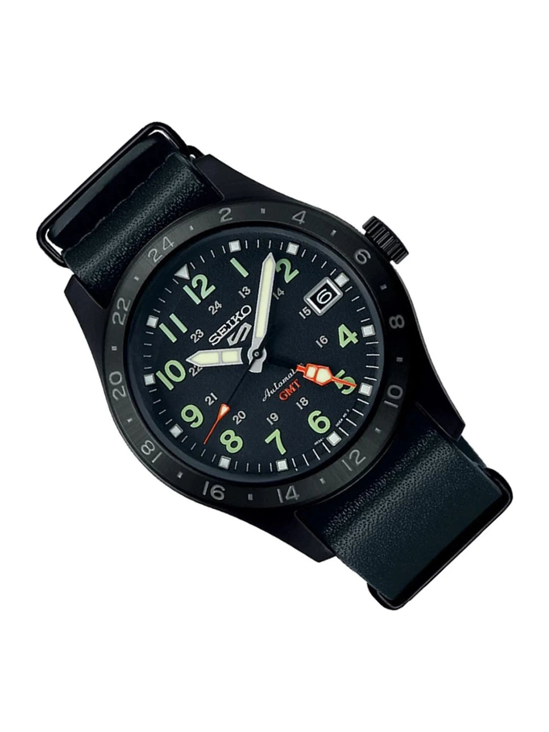 Seiko Dial & Stainless Steel Strap Analogue Automatic Motion Powered Watch - SSK025K1