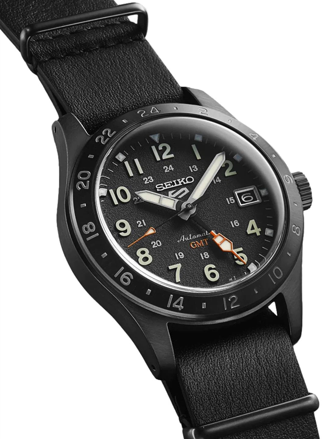Seiko Dial & Stainless Steel Strap Analogue Automatic Motion Powered Watch - SSK025K1