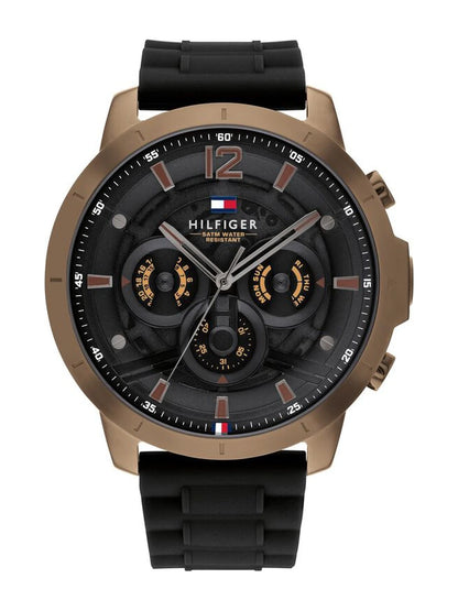 Tommy Hilfiger  Round Black Dial Analog Watch - TH1710491