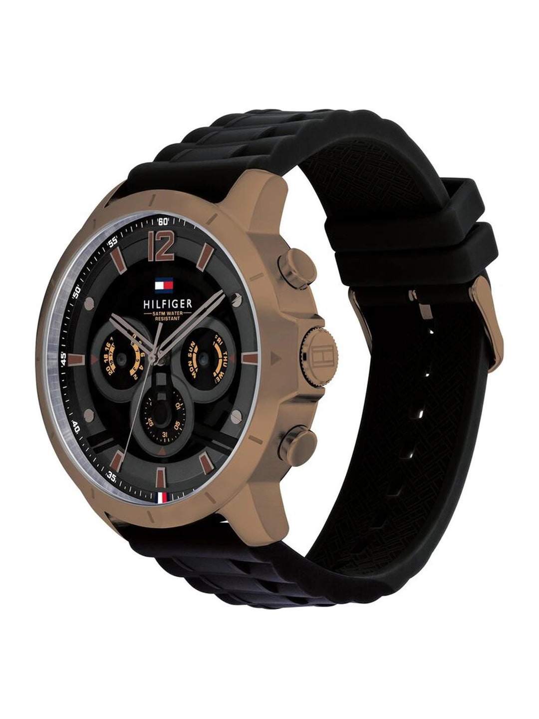 Tommy Hilfiger  Round Black Dial Analog Watch - TH1710491