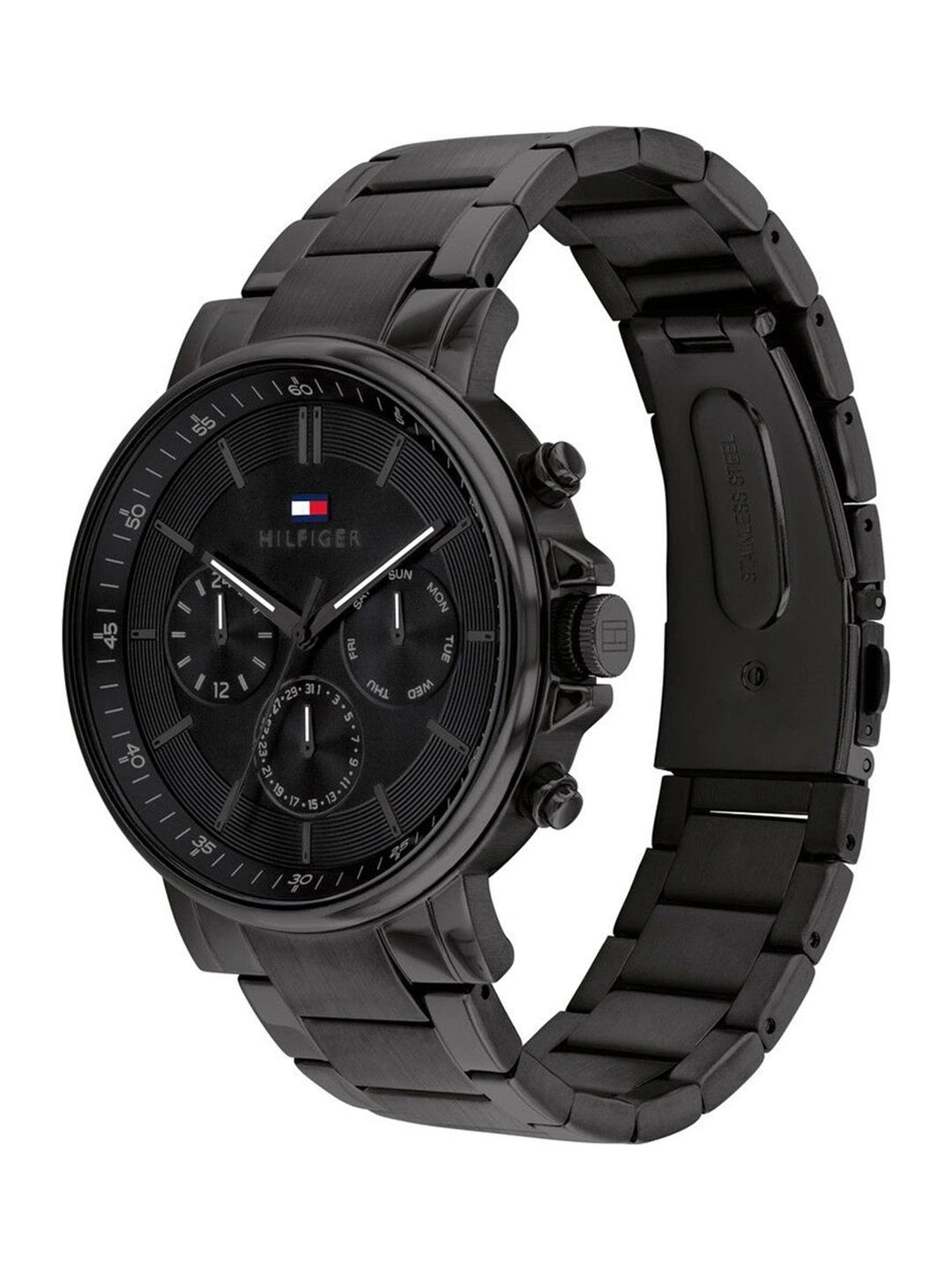 Tommy Hilfiger Multifunction Analog Black Dial Watch - TH1710590