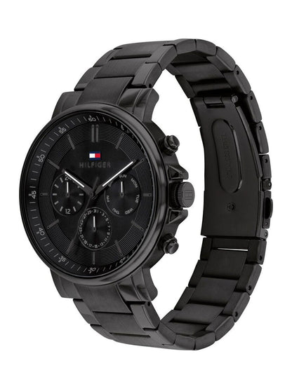 Tommy Hilfiger Multifunction Analog Black Dial Watch - TH1710590