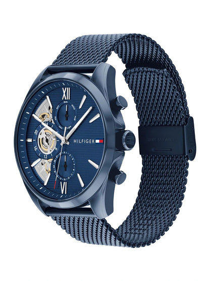 Tommy Hilfiger Dial & Textured Strap Analogue Watch  - TH1710648