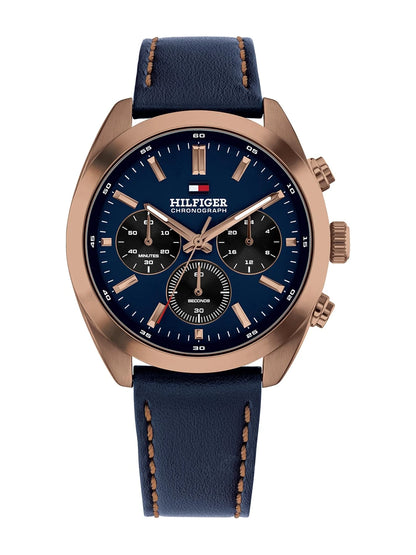 Tommy Hilfiger  Round Blue Dial Analog Watch - TH1710721