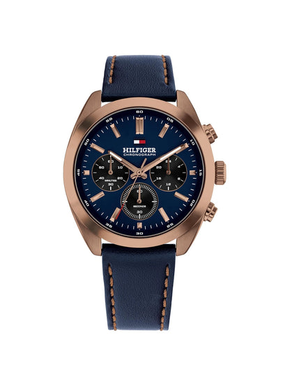Tommy Hilfiger  Round Blue Dial Analog Watch - TH1710721