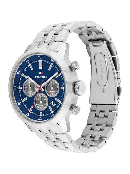 Tommy Hilfiger Kent Blue Dial Quartz Analog Watch - TH1710753