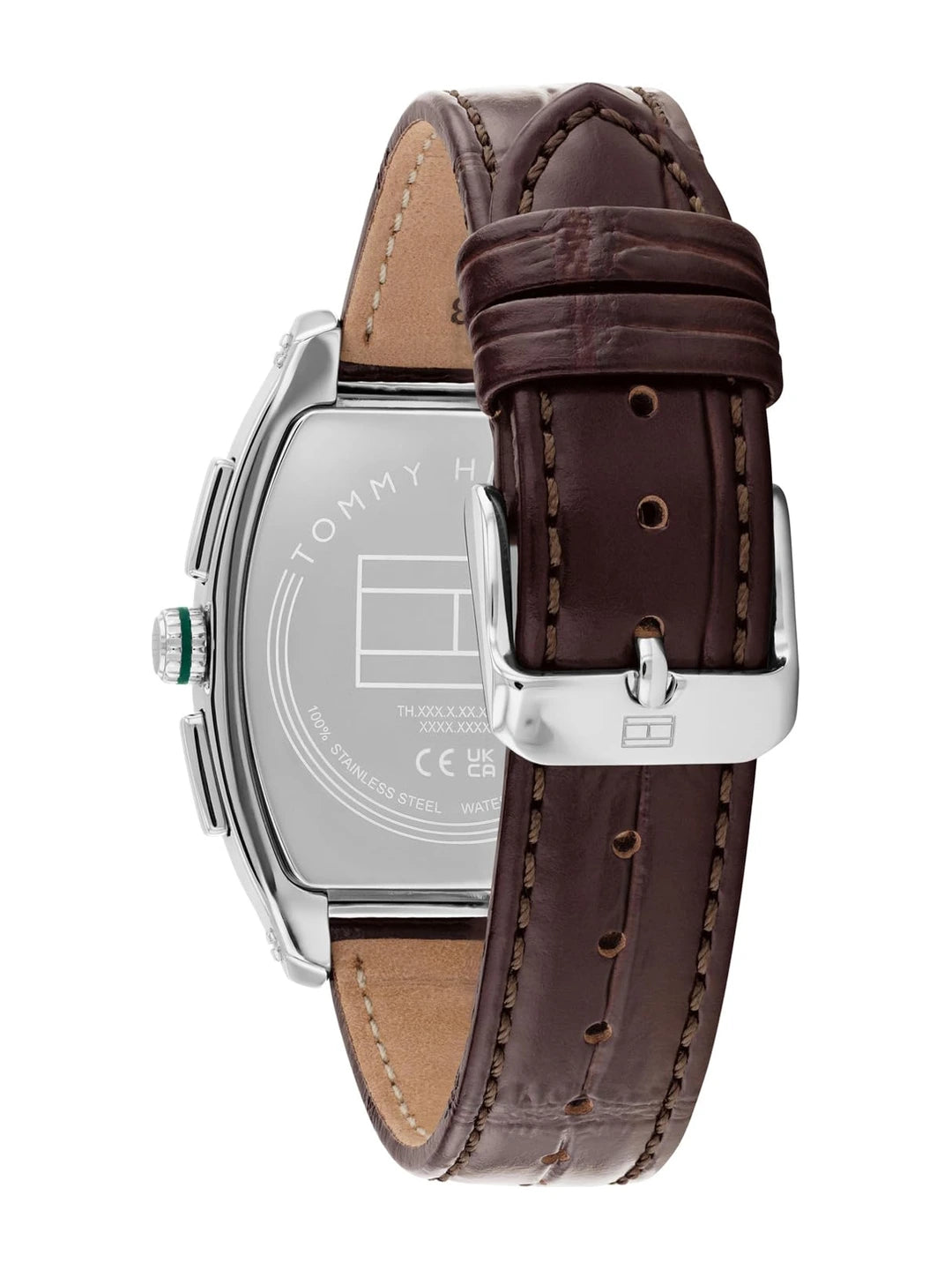 Tommy Hilfiger Rectangule Green Dial Analog Watch - TH1710762