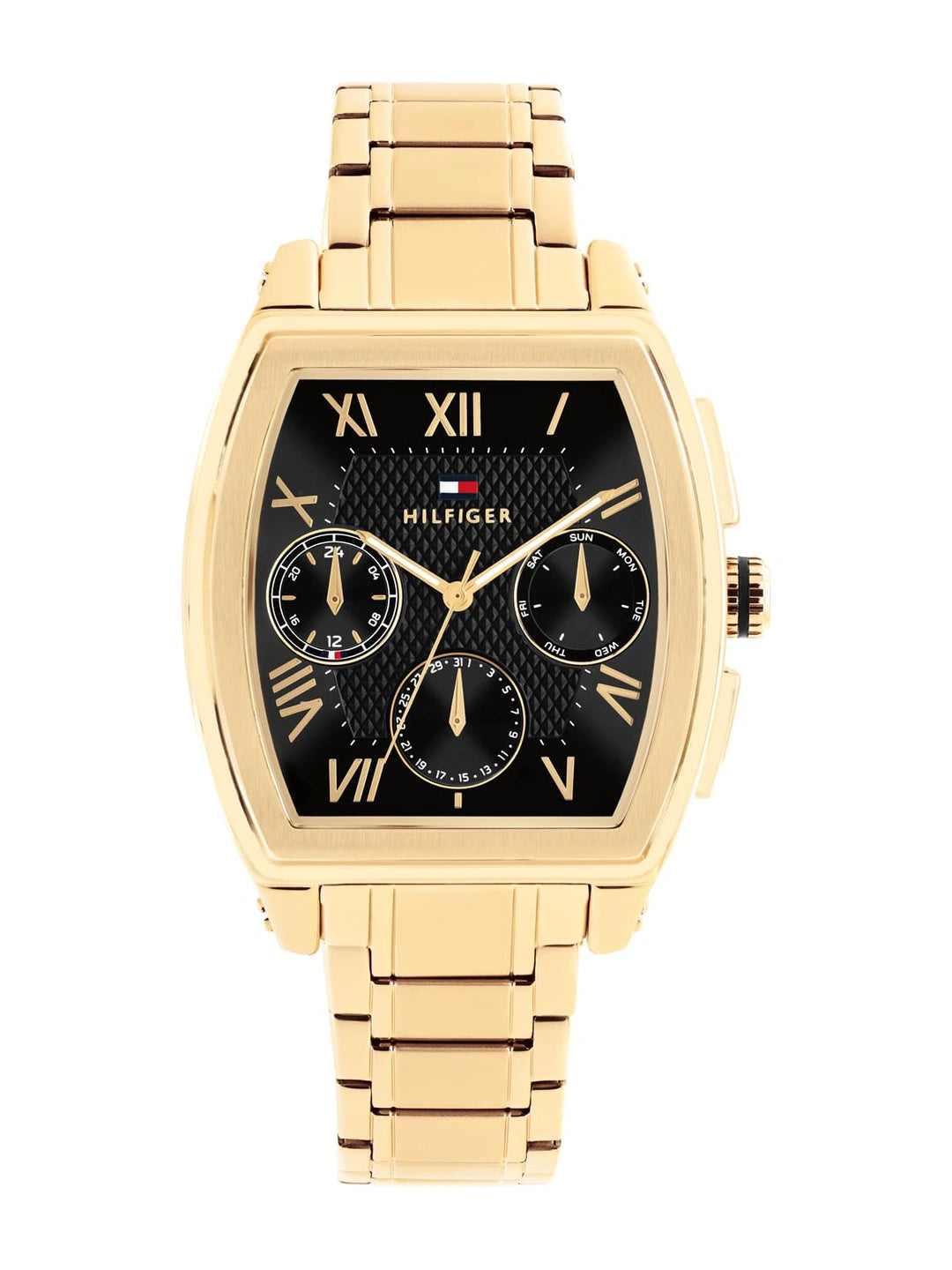 Tommy Hilfiger Rectangle Black Dial Analog Watch - TH1710764