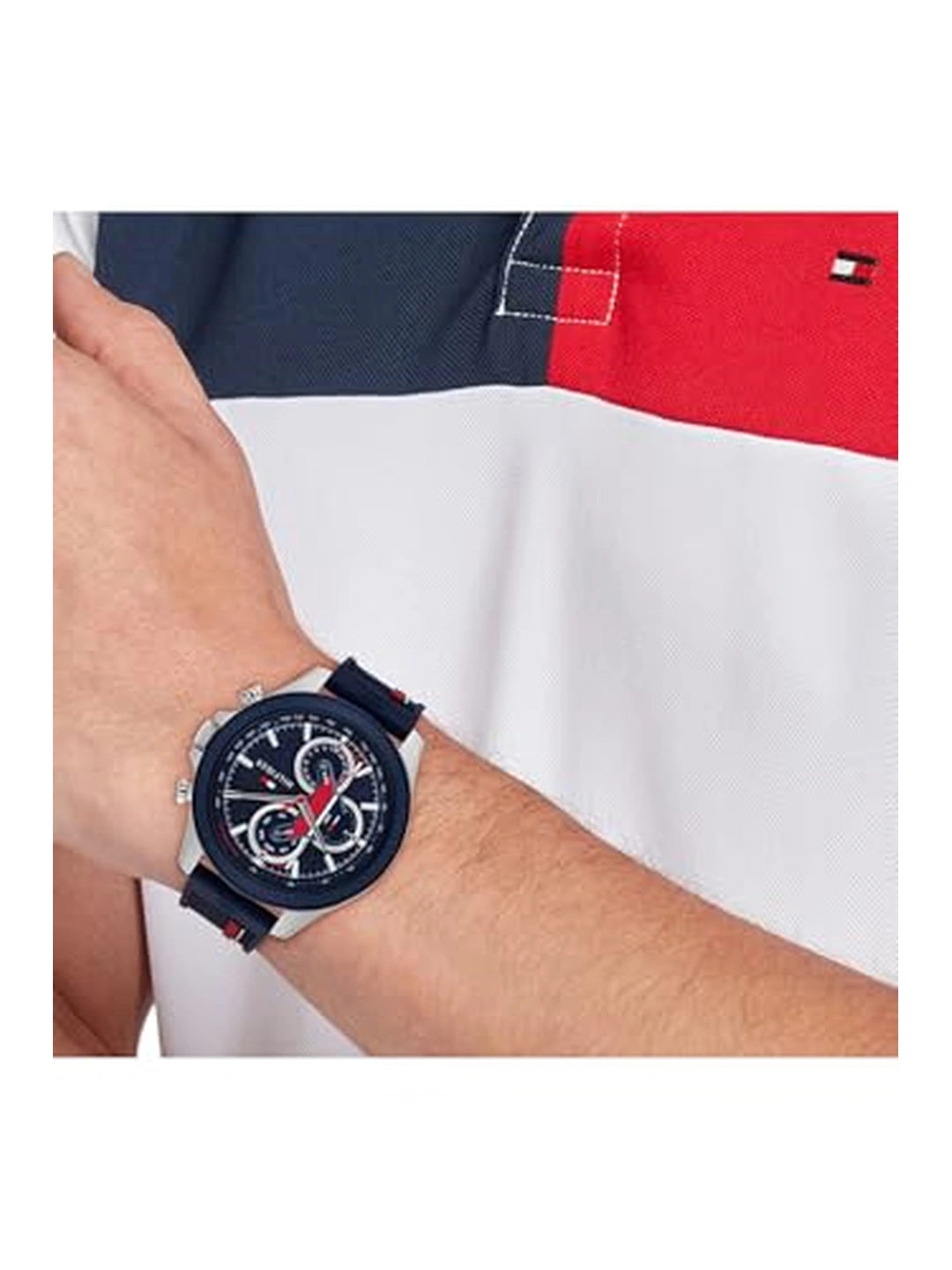 Tommy Hilfiger  Round Blue Dial Analog Watch - TH1792083