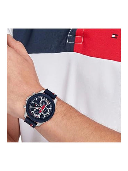 Tommy Hilfiger  Round Blue Dial Analog Watch - TH1792083