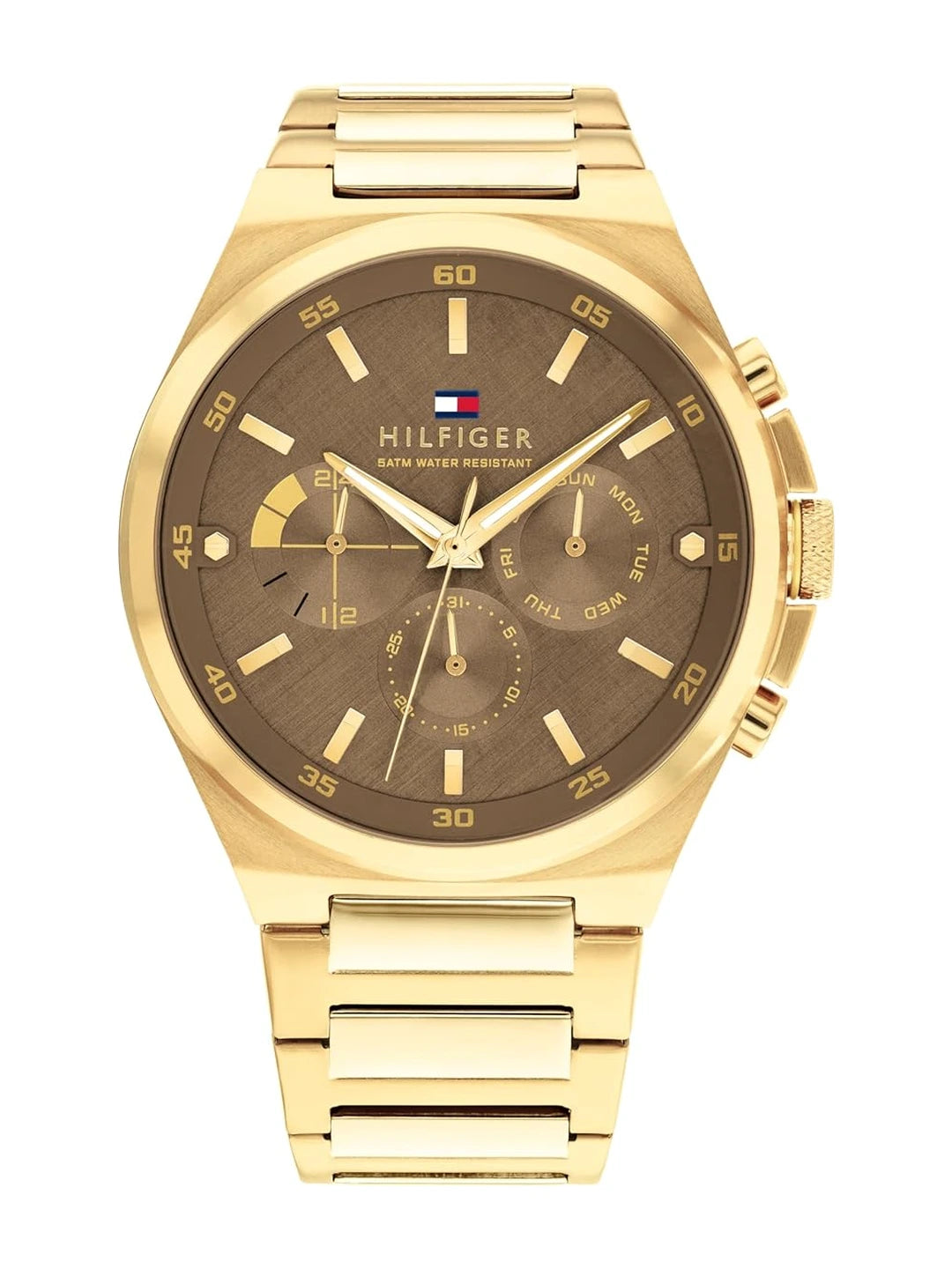 Tommy Hilfiger  Round Brown Dial Analog Watch - TH1792090