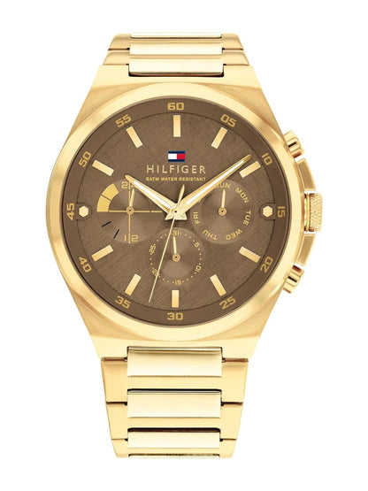 Tommy Hilfiger  Round Brown Dial Analog Watch - TH1792090