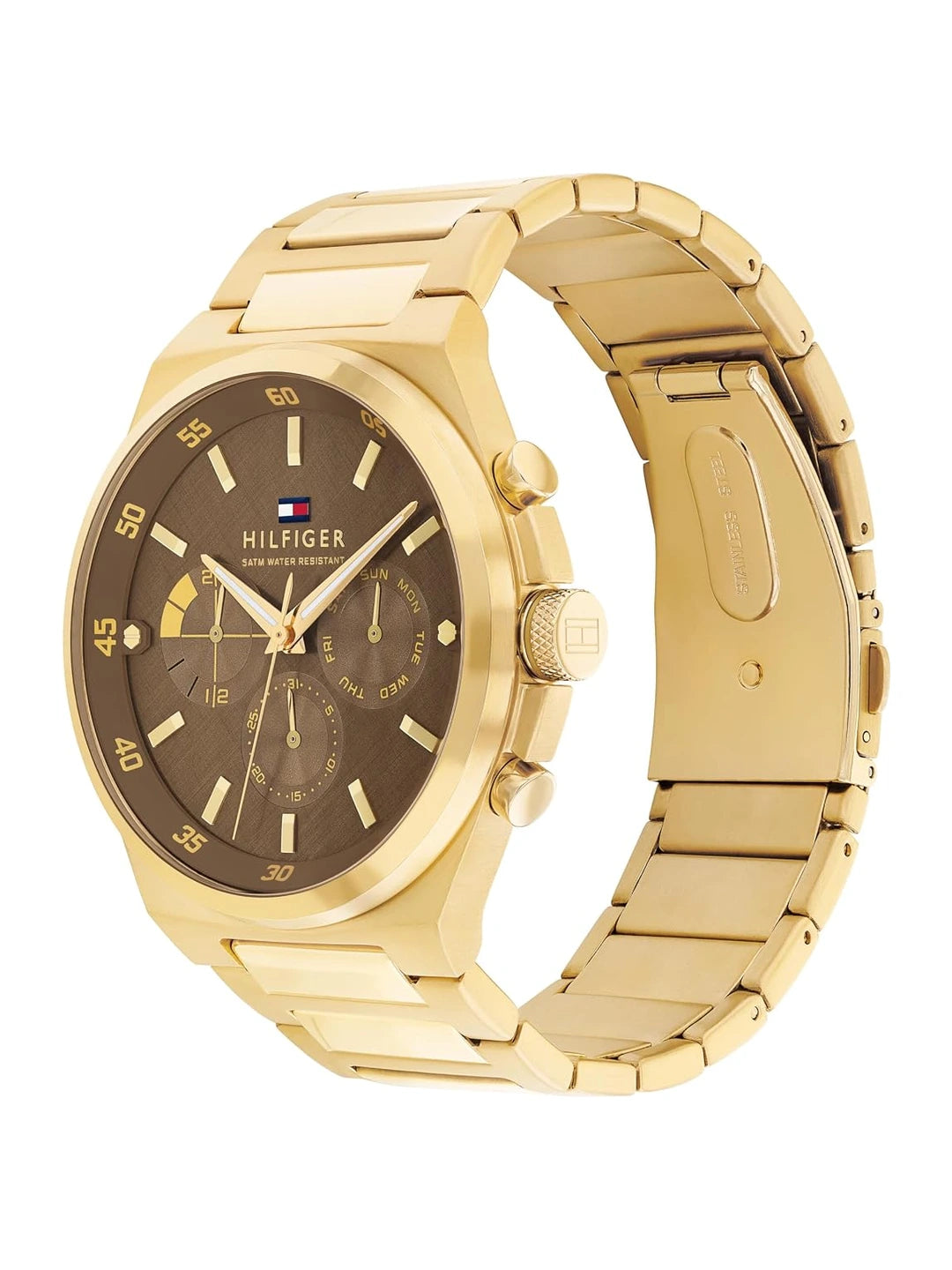 Tommy Hilfiger  Round Brown Dial Analog Watch - TH1792090