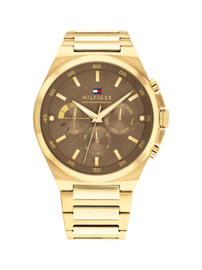 Tommy Hilfiger  Round Brown Dial Analog Watch - TH1792090