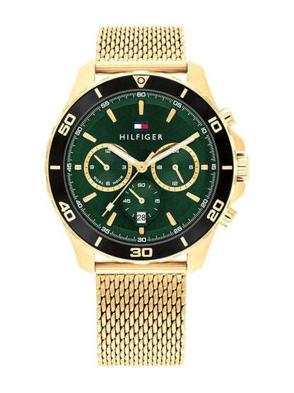Tommy Hilfiger Multifunction Analog Green Dial Watch - TH1792093