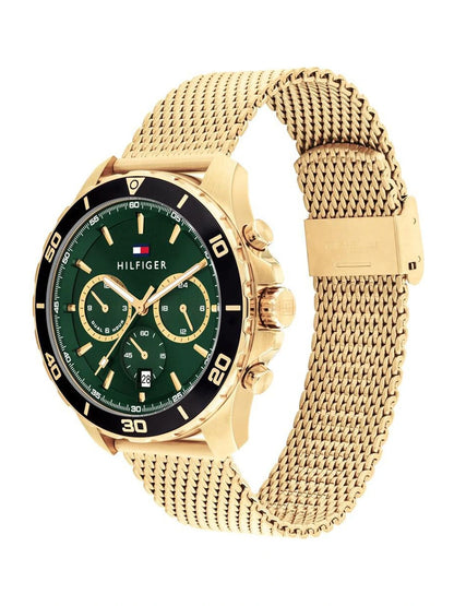 Tommy Hilfiger Multifunction Analog Green Dial Watch - TH1792093