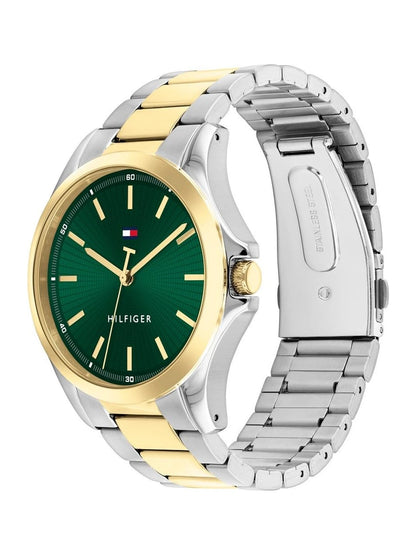 Tommy Hilfiger  Round Green Dial Analog Watch - TH1792192