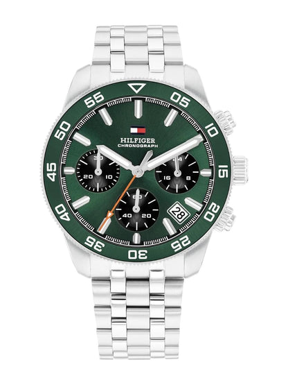 Tommy Hilfiger  Round Green Dial Analog Watch - TH1792214
