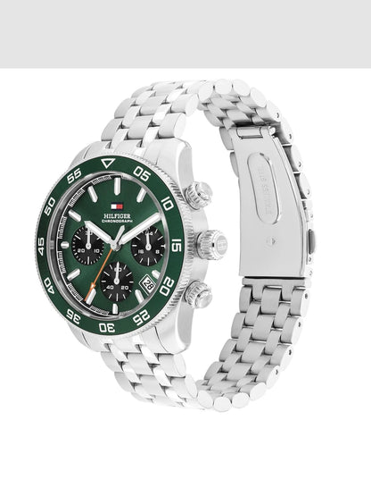 Tommy Hilfiger  Round Green Dial Analog Watch - TH1792214