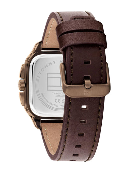 Tommy Hilfiger Square Brown Dial Analog Watch - TH1792221