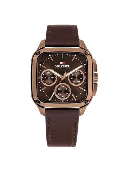 Tommy Hilfiger Square Brown Dial Analog Watch - TH1792221