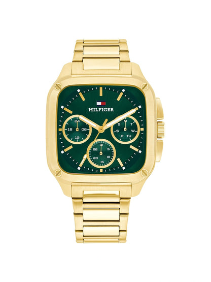 Tommy Hilfiger Square Green Dial Analog Watch - TH1792223