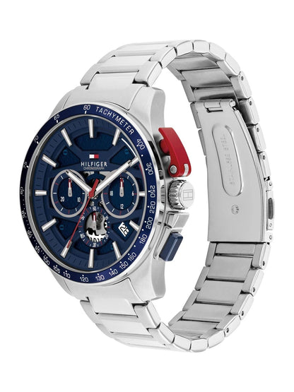 Tommy Hilfiger Bank Blue Dial Quartz Analog Watch - TH1792261
