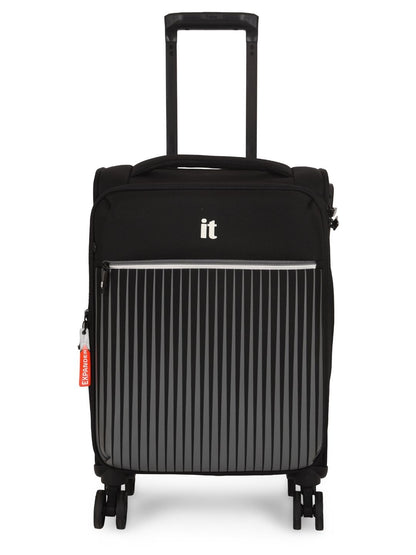 it luggage The Lite Black Cabin 20 Inches Trolley Bag