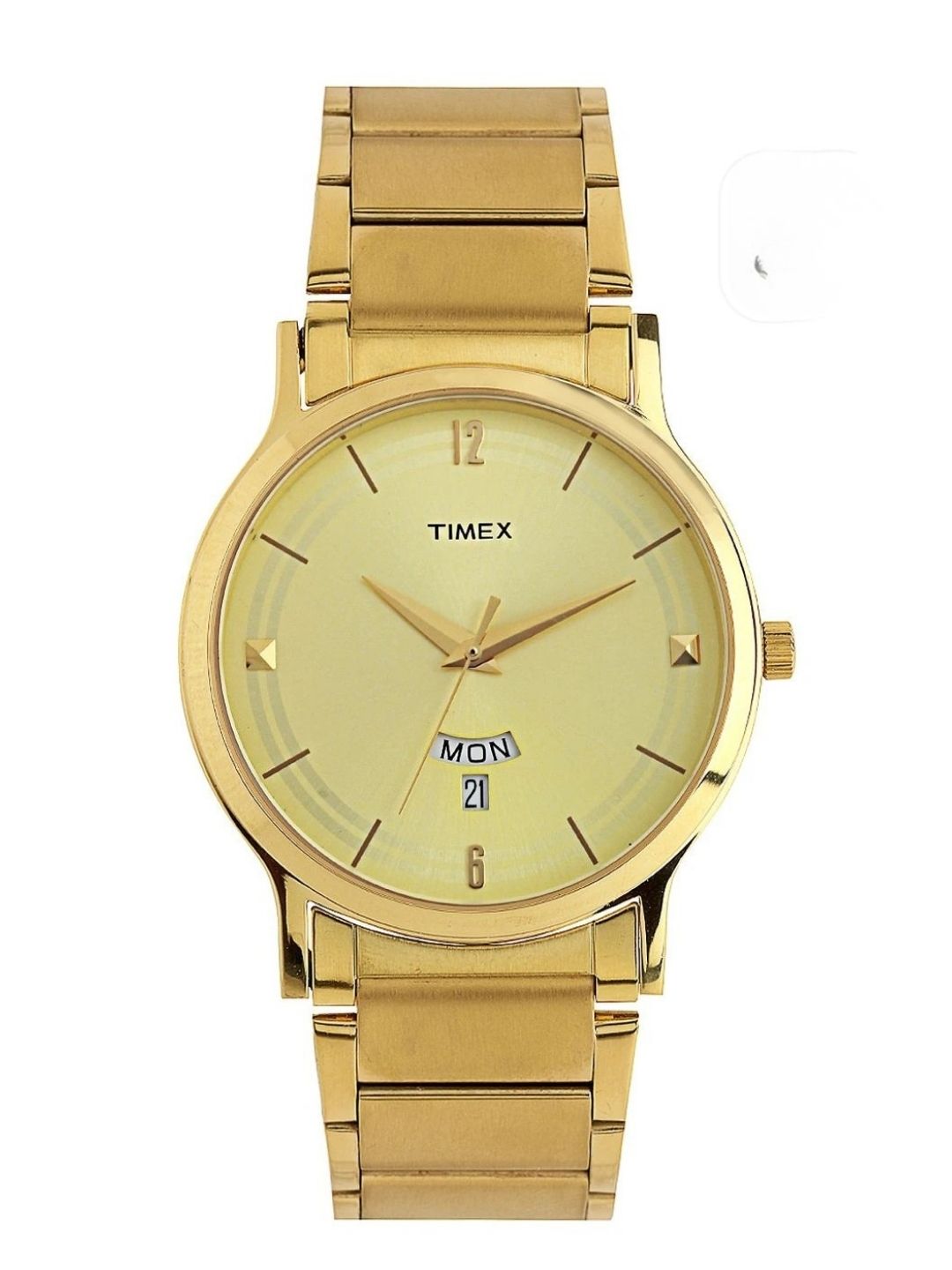 Timex Trendline Round 21mm Champagne Dial Analog Watch - TI000R421